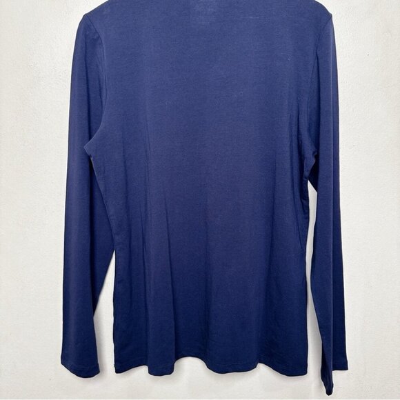 Lord & Taylor Womens Large Turtle Neck Long Sleeve Base Layer Tshirt - Picture 14 of 15